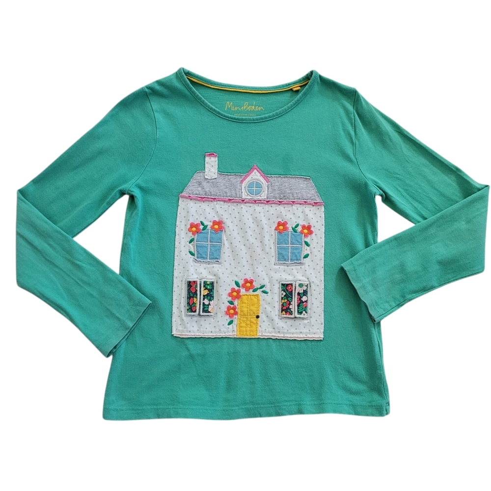 Mini Boden Lift the flap Long Sleeve house